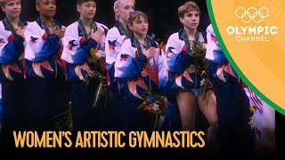 Womens Team Artistic Gymnastics  Atlanta 1996 Replays [upl. by Erdnua]