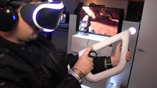 PlayStation VR Aim An impressive light gun for PSVR [upl. by Nnor]