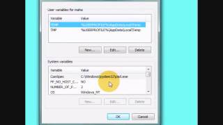 How to Create Edit or Delete enviroment variables in windows [upl. by Kacie]