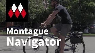 Montague Navigator Folding Bike Overview [upl. by Hnaht19]