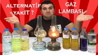 GAZ LAMBASI NASIL YAKILIR ALTERNATİF YAKITLAR [upl. by Legim]