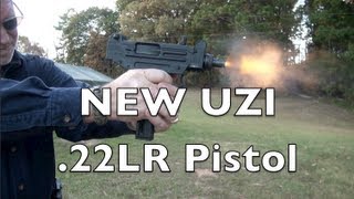 New UZI 22LR Pistol Shooting Review [upl. by Kahl707]