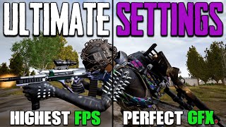 ULTIMATE PUBG SETTINGS GUIDE 2025  HIGHEST FPS BEST GRAPHICS  FULL COMPARISON  PUBG FREE TO PLAY [upl. by Yaniv237]