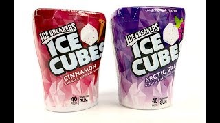 IceBreakers Ice Cubes Gum Unwrapping [upl. by Hootman349]