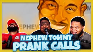 Nephew Tommy Prank Call  Im your wife gynecologist Reaction [upl. by Garrik]