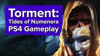 9 minutes of Torment Tides of Numenera PS4 Gameplay [upl. by Ylicis]