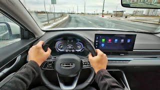 2024 Geely Emgrand  POV Test Drive [upl. by Aihsenal]