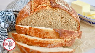 5Ingredient Artisanal Bread Recipe for Beginners [upl. by Notsehc]