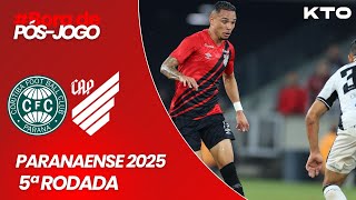 CORITIBA X ATHLETICO  PARANAENSE  BoraDePósJogo  Trétis [upl. by Fricke]