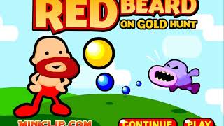 Red Beard 🧔 on Gold 🥇Hunt  Classic Adobe Flash Game [upl. by Mlawsky]