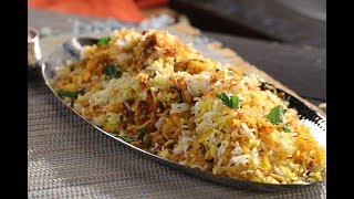 Prawn Biryani  Sanjeev Kapoor Khazana [upl. by Rebmeced]