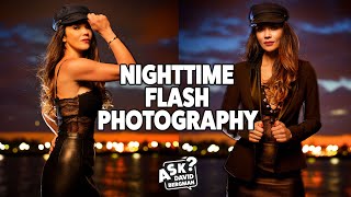 Flash Portraits at Night  Ask David Bergman [upl. by Eelek]