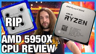 RIP Intel AMD Ryzen 9 5950X CPU Review amp Benchmarks Workstation Gaming Overclocking [upl. by Arbmahs]