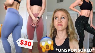 Testing Underhyped Gymshark Leggings  not impressed [upl. by Atnad]