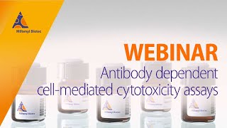 Antibody dependent cellmediated cytotoxicity assays WEBINAR [upl. by Edijabab]