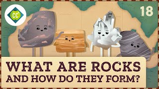 What Are Rocks and How Do They Form Crash Course Geography 18 [upl. by Muscolo157]