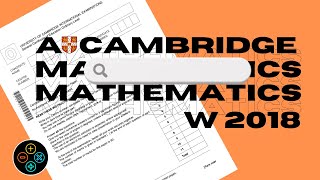 ALevel Pure Mathematics October November 2018 Paper 32 970932 [upl. by Juback]