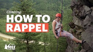 Rock Climbing How to Rappel [upl. by Dorelle]