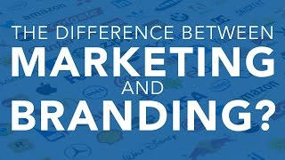 The Difference Between Marketing and Branding [upl. by Crescin901]