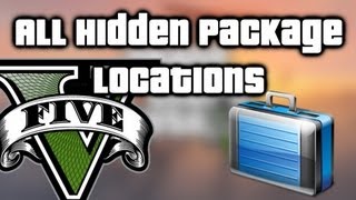 GTA V 5  All Hidden Packages Locations  Easy 150000 make millions using respawns [upl. by Arraes95]