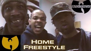 WuTang Clan 7th chamber home freestyle 1994 rare [upl. by Eelegna]