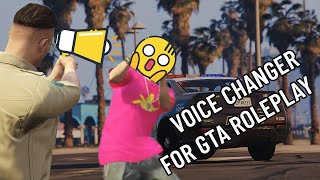 How To Use Voice Changer on GTA V Online Roleplay  Voicemod [upl. by Gnuj]