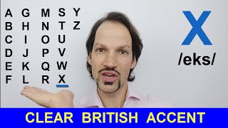 How To Pronounce The English Alphabet BRITISH PRONUNCIATION [upl. by Chantal260]