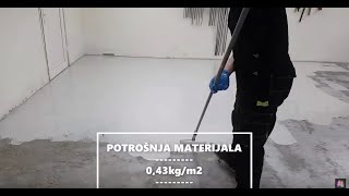 Izrada EpoxyFloor Betonskog Premaza [upl. by Reivilo]