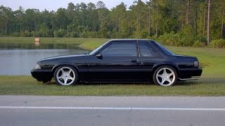 Nasty Notchback 50 Mustang quotLX Coupequot Foxbody [upl. by Klingel233]