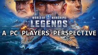 6 Year PC Player Tries World of Warships Legends [upl. by Yantruoc911]