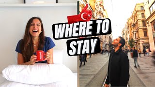 ISTANBUL Hotels vs Airbnb  WHERE to STAY in Istanbul TURKEY  BEST areas to live in ISTANBUL [upl. by Kenaz]