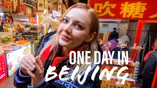 I WENT TO CHINA FOR THE FIRST TIME  One day in BEIJING [upl. by Rickie151]