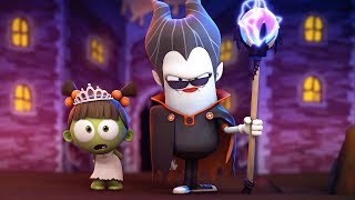 Funny Animated Cartoon  Spookiz Cula the Scary Wizard in the School Play  Cartoon For Children [upl. by Llenrub]