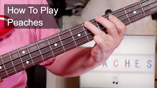 Peaches The Stranglers Guitar amp Bass Lesson [upl. by Morganstein214]