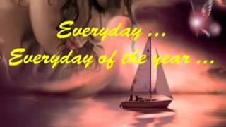 Calendar Girl  Neil Sedaka quot fhe619 quot  with lyrics [upl. by Htebesile]