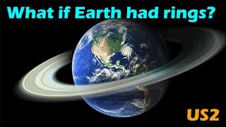 What if Earth had Rings  Universe Sandbox 2 [upl. by Fleisig146]