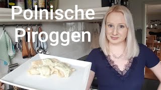 Veggie  Polnische Piroggen  Pierogi  Pilz Sauerkraut Füllung [upl. by Thomson]