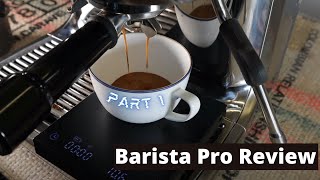 Sage  Breville Barista Pro Review  Video 1 of the New Barista Pro Series [upl. by Newmann]