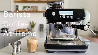 Sage Barista Pro Espresso Machine Review  Breville SES878  How to make the Best Espresso at Home [upl. by Eldred773]