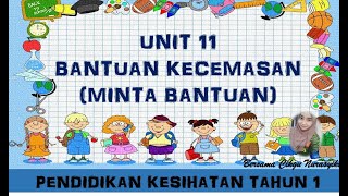 PENDIDIKAN KESIHATAN TAHUN 1 Bantuan Kecemasan Minta Bantuan [upl. by Zug]