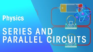 Series and Parallel Circuits  Electricity  Physics  FuseSchool [upl. by Tnemelc901]