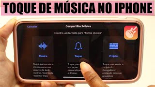 COMO COLOCAR MÚSICA DE TOQUE NO IPHONE [upl. by Yacano]