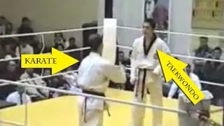 Taekwondo VS Karate  Knockout 2014 [upl. by Shig]