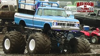 Monster Trucks in Mud quotInvadequot the Mud Bog [upl. by Yanrahs762]