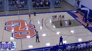 Sioux Center Varsity Basketball vs Boyden Hull [upl. by Eidroj105]