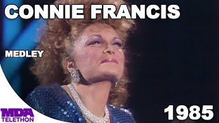 Connie Francis  Medley 1985  MDA Telethon [upl. by Bilbe]