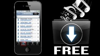 How to Download FREE Music on iPhone 5 4S 4 3GS [upl. by Maitland]