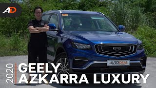 2020 Geely Azkarra Luxury Review  Behind the Wheel [upl. by Ycrep]