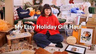 Etsy Cyber Haul BestSelling Holiday Gifts [upl. by Hrutkay619]