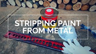 How To Strip Paint From Metal Surfaces  QUICK EASY amp EFFECTIVE [upl. by Etteloiv]